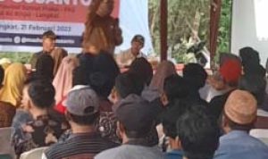 Anggota DPRDSU Hendro Susanto Serap Aspirasi Masyarakat Lewat Reses di Desa Kebun Kelapa Secanggang