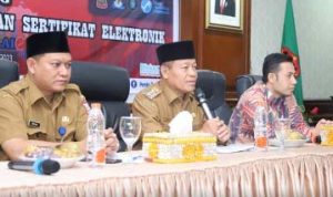 Pemkot Tanjungbalai Sosialisasi Pemanfaatan Sertifikat Elektronik
