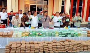 Polda Sumut Ungkap 13 Kasus Penyelundupan Narkotika dari 21 Tersangka