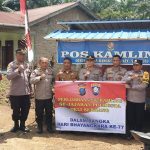 Polresta Deli Serdang Gelar Perlombaan Pos Siskamling