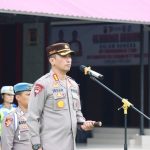 Polresta Deli Serdang Laksanakan Apel Gelar Pasukan