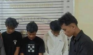 4 Remaja Terduga Geng Motor Diamankan