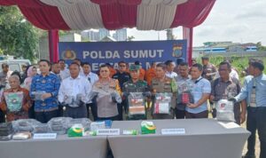 Polrestabes Medan Musnahkan N