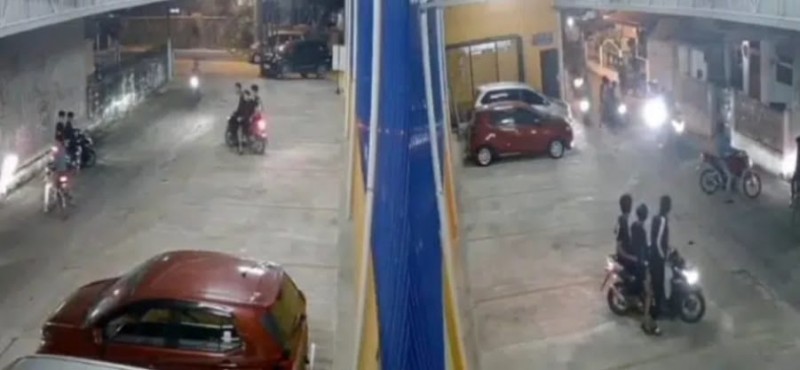 Geng Motor Serang Warga Jalan Ayahanda