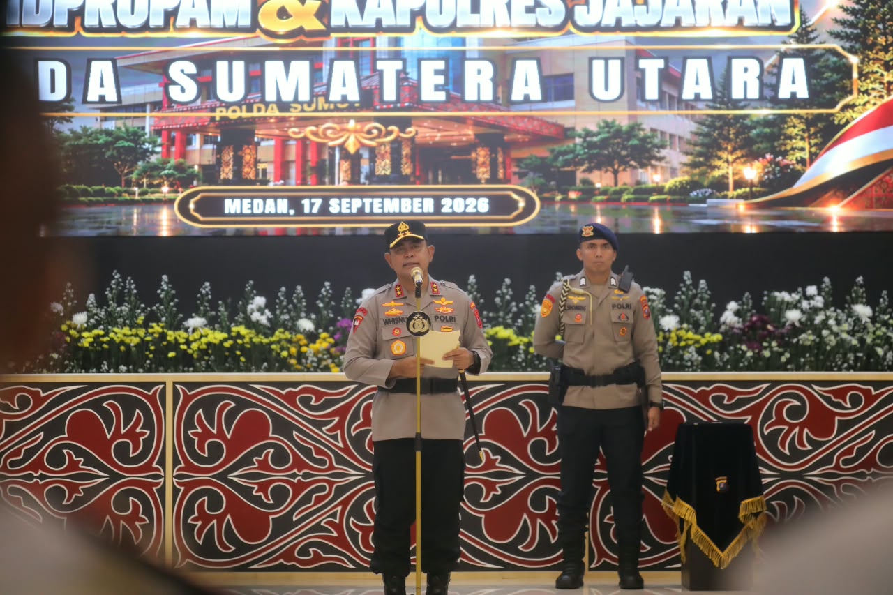 KAPOLDA LANTIK SEJUMLAH PEJABAT BARU